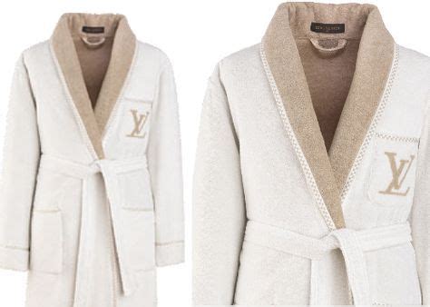 lv grey robe|louis vuitton velvet robes.